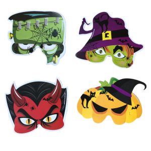 Antifaz De Halloween x8 - Imagen 1