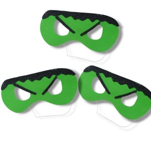 Antifaz Goma Eva Hulk x3 - Imagen 1