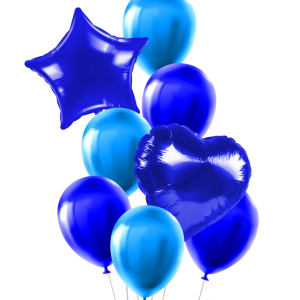 Set de Globos 8 pcs. Azul - Imagen 1