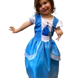 Disfraz De La Cenicienta x 1 - Imagen 1