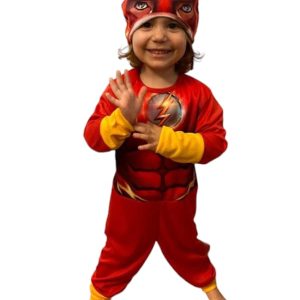 Disfraz De Flash x 1 - Imagen 1