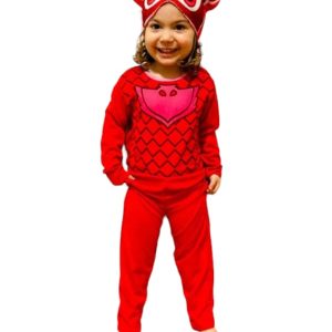 Disfraz De Pj Masks Rojo (Ululette) x 1 - Imagen 1