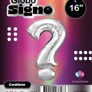 Globo Signo "?" x1 - Imagen 1