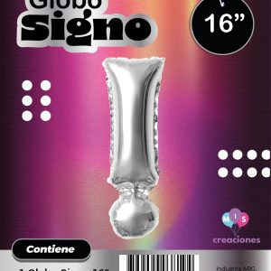 Globo Signo "!" x1 - Imagen 1