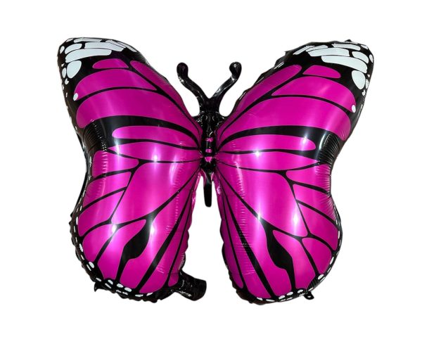 Mariposa-Fuscia-Globo
