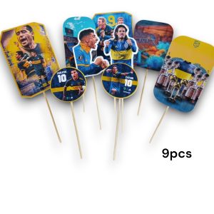 Topper Boca x9pcs - Imagen 1