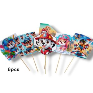 Topper Paw Patrol x6pcs - Imagen 1