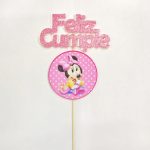 Cartel De Feliz Cumple Minnie Baby x 1