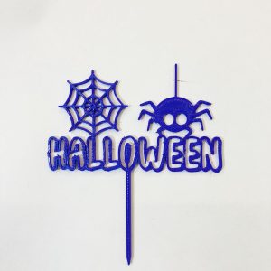 Topper Halloween Telaraña - Imagen 1