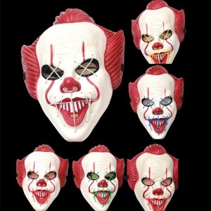 Máscara Payaso Con Led x1 - Imagen 1