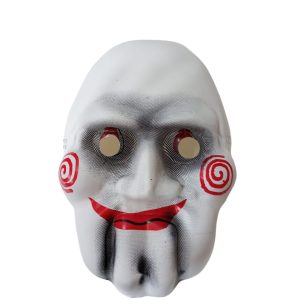 Máscara plástica juego del miedo Saw Halloween x1 - Imagen 1