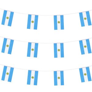 Banderín "Banderitas De Argentina Plasticas x 2 metros" x1 - Imagen 1