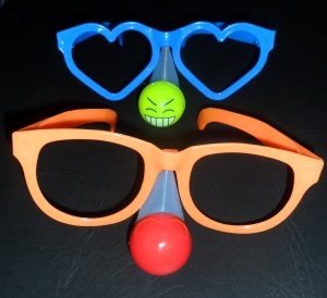 anteojos gigantes con nariz luminosa x 1 (promoción) - Imagen 1