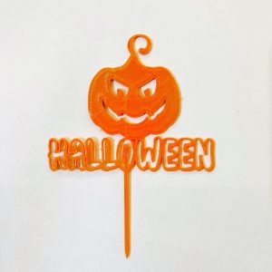 Topper Halloween Calabaza - Imagen 1