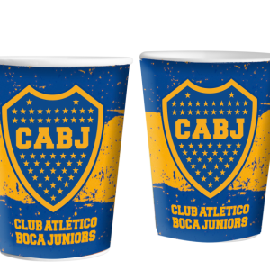 Vasos de Boca Juniors x8 - Imagen 1