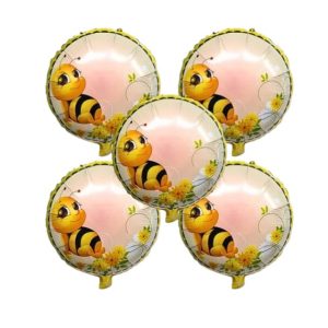 GLOBO DE PERSONAJE ABEJA SONRIENTE 18"X1
