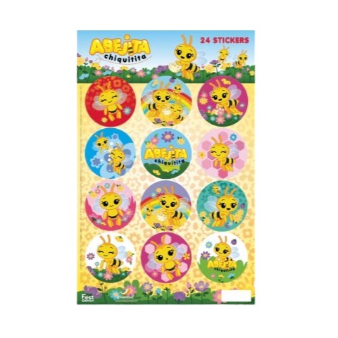 sticker abejita economico -Photoroom