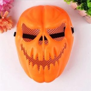 Mascara halloween calabaza con red x1 - Imagen 1