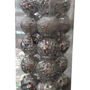 BOLA NAVIDEÑA ORO/ PLATA X20 - Imagen 3