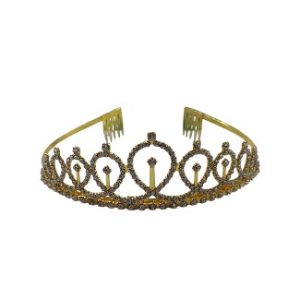 Tiara Coronita Princesa con Strass x1 - Imagen 3