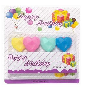 SET VELAS PASTEL DE FORMAS X6 - Imagen 3