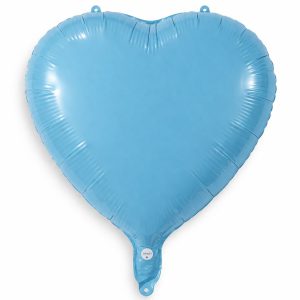 Globo Corazón Nude 18" x1 - Imagen 3