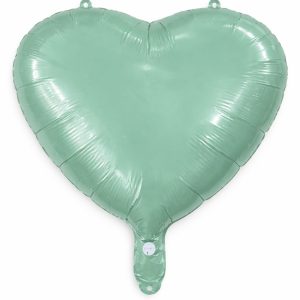 Globo Corazón Nude 18" x1 - Imagen 4