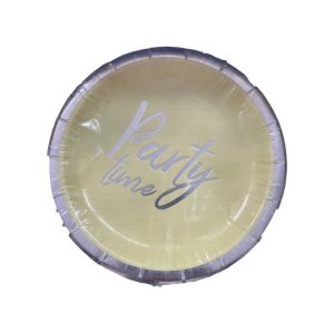 Platos party time amarillo x10