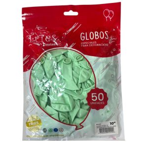Globo liso x 50 10"- tries - Imagen 6