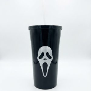 Vaso Plastico Scream con Tapa 400ml x1