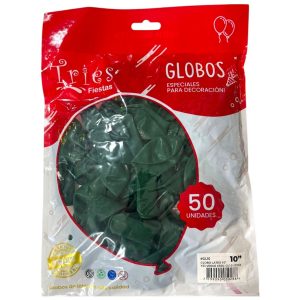 Globo liso x 50 10"- tries - Imagen 5