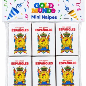 Juego Mini Naipes Españoles X6