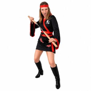 Disfraz adulto NINJA MUJER x 1