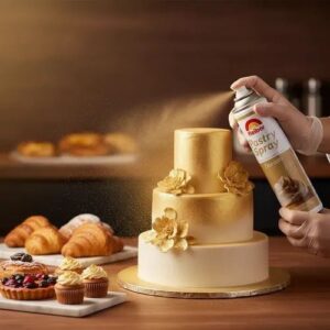 Colorante spray dorado comestible 50 grs x 1 - Imagen 1